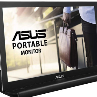 ASUS 华硕 MB169B+ 15.6英寸 IPS 显示器(1920×1080、60Hz）
