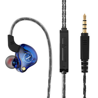 GARINEMAX X2 入耳式动圈监听耳机 黑色 3.5mm