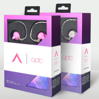 qdc 创造营2020 入耳式挂耳式有线耳机 粉色 3.5mm
