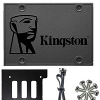 Kingston 金士顿 A400 SATA 固态硬盘 512GB（SATA3.0）+台式机支架