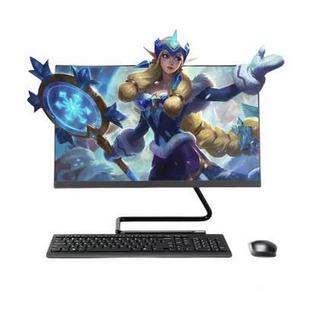 Lenovo 联想 AIO 520C 27 英寸商用一体机 黑色 (酷睿i5-10400T、R625、16GB、512GB SSD+1TB HDD、1920*1080）