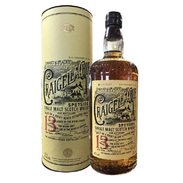 Craigellachie 克莱嘉赫 13年单一麦芽苏格兰威士忌 1000ml
