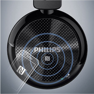 PHILIPS 飞利浦 SHB8750NC/27 Wireless 耳罩式头戴式蓝牙耳机 黑色
