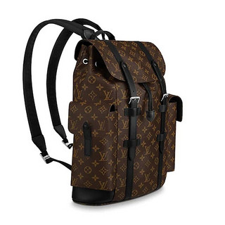 LOUIS VUITTON 路易威登 CHRISTOPHER系列 小号双肩包 M43735 棕色