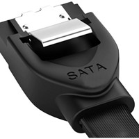 SAMZHE 山泽 WDZ05 SATA3.0 视频线缆 0.5m 黑色 直对直 豪华版