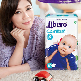 Libero 丽贝乐 comfort纸尿裤 S88片