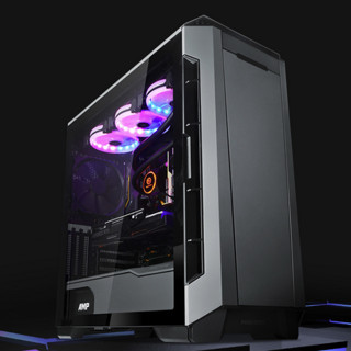 NINGMEI 宁美 魂系列 台式机 灰色(酷睿i7-11700K、RTX 3080 Ti 12G、16GB、512GB SSD+2TB HDD、水冷)