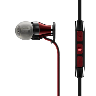 SENNHEISER 森海塞尔 Momentum 入耳式有线耳机 红黑 苹果Lightning接口