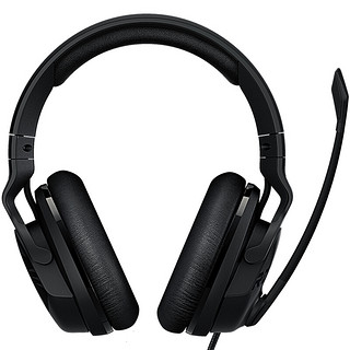 ROCCAT 冰豹 Khan AIMO  Hi-Res 耳罩式头戴式降噪有线耳机 黑色 USB口