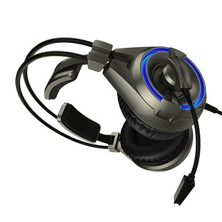 SOMiC 硕美科 A6 耳罩式头戴式有线耳机 黑色 3.5mm