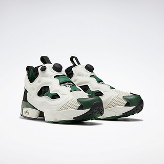 Reebok 锐步 Instapump Fury OG 中性休闲运动鞋 FV1573 白黑绿 45