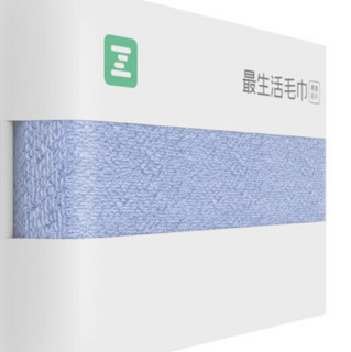 Z towel 最生活 青春系列 A-1159 毛巾套装 3条装 34*76cm 120g 白色+蓝色+绿色