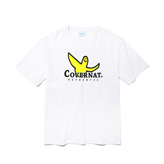 COVERNAT Mark Gonzales天使联名 男女款纯棉短袖T恤 C2011ST01 白色 XL