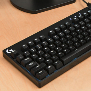 Logitech 罗技 G610 104键 有线机械键盘 黑色 Cherry青轴 单光