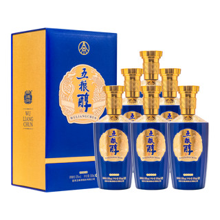 WU LIANG CHUN 五粮醇 醇品 50%vol 浓香型白酒 500ml*6瓶 整箱装