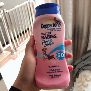 Coppertone 确美同 水宝宝纯净防晒乳 SPF50 PA+++ 237ml