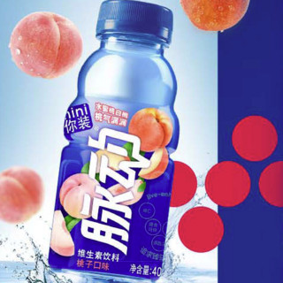 Mizone 脉动 维生素饮料 桃子口味 400ml*15瓶