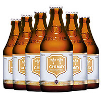 CHIMAY 智美 白帽啤酒 修道士精酿 啤酒 330ml*6瓶 比利时进口