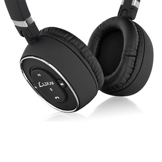 LUXA2 LHA0049-A 耳罩式头戴式蓝牙耳机 黑色
