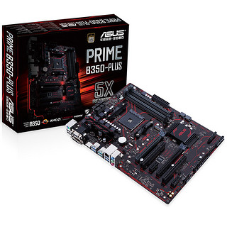 ASUS 华硕 PRIME B350-PLUS ATX主板（AMD AM4、B350）