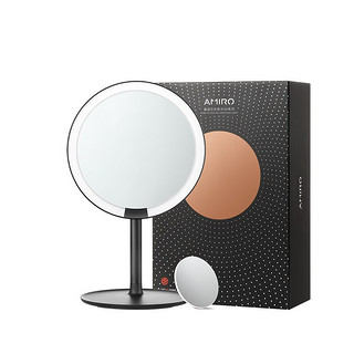 AMIRO MINI系列 AML004 智能LED化妆镜 黑色 礼盒版