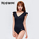 PLUS会员：TOSWIM 拓胜 TS91020297003  女士连体泳衣