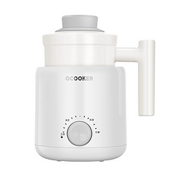 QCOOKER 圈厨 一人陶瓷养生杯 0.6L