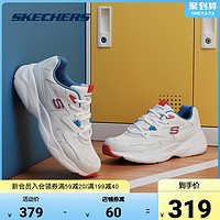 SKECHERS 斯凯奇 Skechers斯凯奇男鞋校园青少年鞋亲子款熊猫鞋休闲鞋运动鞋潮鞋