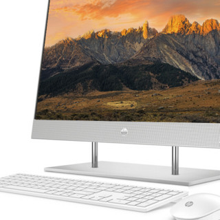 HP 惠普 星系列青春版 23.8英寸 一体机 银色（酷睿i5-100400T、MX330、8GB、512GB SSD+1920*1080、IPS、72%NTSC）