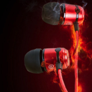 SoundMAGIC 声美 E50 入耳式动圈有线耳机 红色 3.5mm