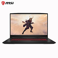 MSI 微星 武士66 15.6英寸 英特尔11代 笔记本电脑游戏本（i5-11400H RTX3050 16G 512G 72%色域 144Hz）