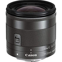 Canon 佳能 EF-M 11-22mm F4.0 IS STM 广角定焦镜头 佳能EF-M卡口 55mm