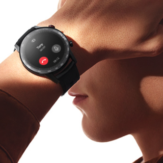 HONOR 荣耀 MagicWatch 2 运动款 智能手表 46mm 碳石黑表盘 黑色橡胶表带（血氧、GPS、NFC、扬声器、温度计）