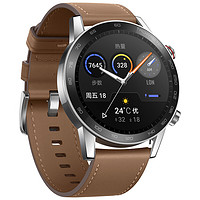 HONOR 荣耀 MagicWatch 2 智能手表 46mm 亚麻棕