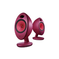 KEF EGG Duo 2.0声道 居家 蓝牙音箱 宝石红