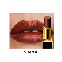 TOM FORD 细黑管柔雾缎采唇膏 #24MAROCAIN丝绉华服 3.3g