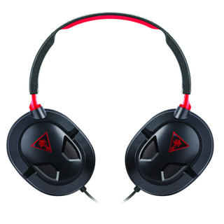 TURTLE BEACH 乌龟海岸 Ear Force Recon 50 耳罩式头戴式有线耳机 黑红 3.5mm