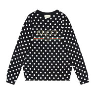 GUCCI 古驰 女士圆领卫衣 617964 XJCLB 1082 黑色 M