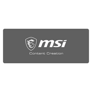 MSI 微星 鼠标垫 灰色