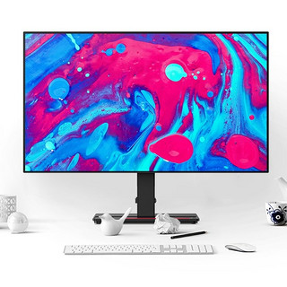 Lenovo 联想 ThinkVision系列 P27H-20 27英寸 IPS 显示器 (2560×1440、60Hz、99%sRGB)