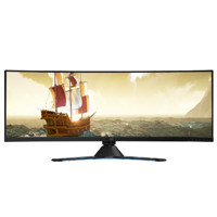 LEGION 利龙 Y44w 43.4 英寸 VA 曲面 FreeSync 显示器(3840×1200、144Hz、99%sRGB、HDR400）