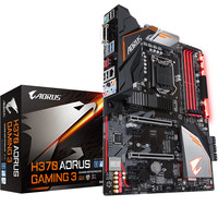 GIGABYTE 技嘉 H370 AORUS GAMING 3 ATX主板（Intel LGA1151、H370）
