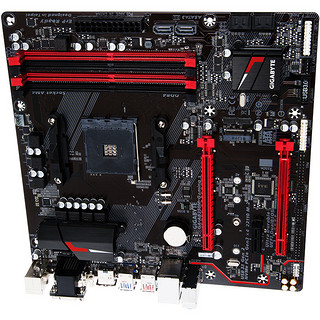 GIGABYTE 技嘉 AB350M-Gaming 3 MATX主板（AMD AM4、B350）