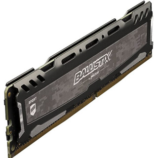 Crucial 英睿达 铂胜运动系列 DDR4 2400MHz 台式机内存 黑色 16GB 8GB*2 BLS2C8G4D240FSB