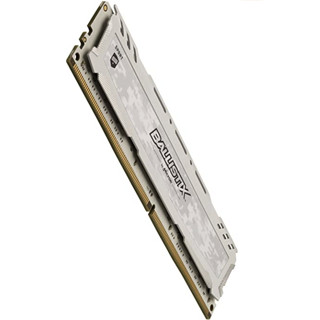 Crucial 英睿达 铂胜运动系列 DDR4 2666MHz 台式机内存 白色 8GB