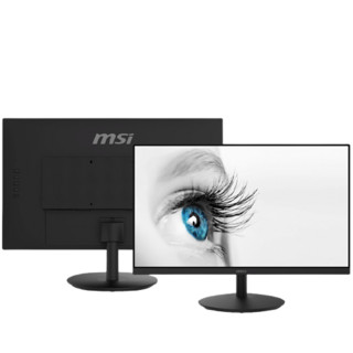 MSI 微星 PRO系列 PRO MP271 27英寸 IPS 显示器(1920×1080、60Hz、93.1%sRGB）