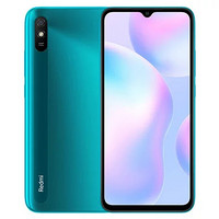 MI 小米 Redmi 9A 湖光绿 5000mAh大电量 大屏幕大字体大