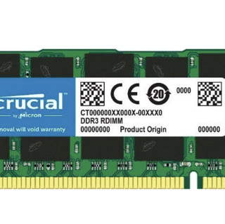 Crucial 英睿达 DDR3 1866MHz 笔记本内存 8GB