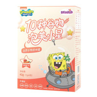 Beakid 10种谷物泡芙小星 苹果胡萝卜味 42g
