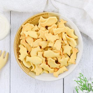 贝比玛玛 婴幼儿牙牙饼干 乳酸菌味 90g